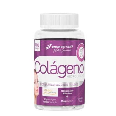 Imagem de Colageno verisol c/ acido hialuronico 90 capsulas bodyaction