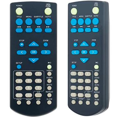 Imagem de Controle remoto CAP001 adequado para DVD Player Capello CVD2216 CVD2216BLK CVD2216PNK MVD-2040 MVD2040-FLR MVD2047 MVD2015 MVD2016