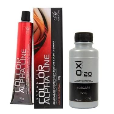 Imagem de Coloração Instantly Collor Louro Escuro Cinza 6.1 + Ox 20v. - Alpha Li