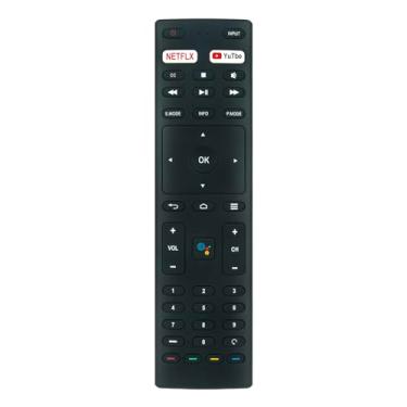 Imagem de AULCMEET RM-C3329 Novo controle remoto de voz de substituição compatível com Konka JVC Smart TV 32H31A 40H33A 43U55A 50Q75A 50U55A 55Q75A 55U55A 65Q75A 65U55A 75Q75A 75U55A RM-C3329 RMC332 9 RM-C3359