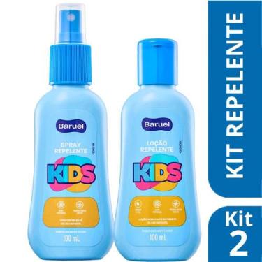 Imagem de Kit Repelente Baruel Baby Infantil Spray + Loção 100ml - Baruel