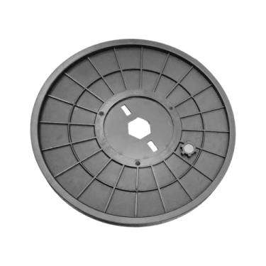 Imagem de Deevoka Bicicletas de exercício Drive Belt Disc, Fitness Bike Part Part Indoor Cycling Bike Belt Wheel Fitness Equipment para ginásio esportivo, Diâmetro 24cm