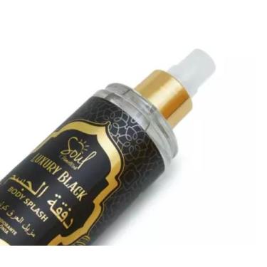 Imagem de Body splash arabe luxury black 200 ml - soul - Soul cosméticos, M, 200
