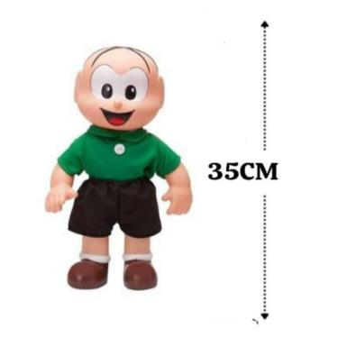 Imagem de Boneco Turma Mônica Grande Cebolinha 35cm Sid-Nyl Original, Cebolinha