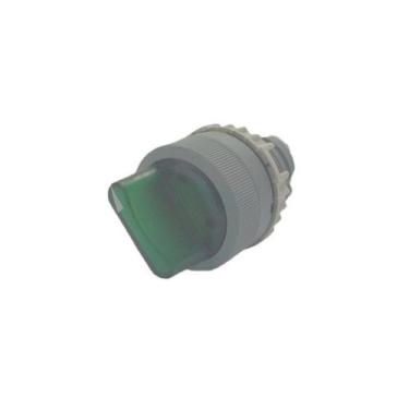 Imagem de Chave Seletora 22mm 2 Posições Fixas 90 Somente Frontal Verde Weg