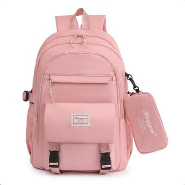 Imagem de Mochila Unissex Reforçada Escolar Faculdade Impermeável  - GENERICA