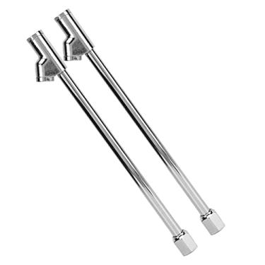 Imagem de Pneus de Pneu de Caminhão de Cabeça Dupla Com Fios NPT de 1/4 de Polegada Compatíveis Com Infladores de Bombas de Ar Inflação do Pneu do Veículo Garante Conexão Segura