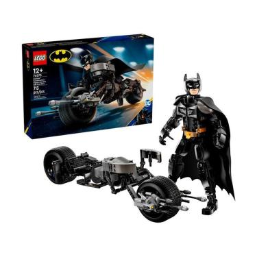 Imagem de Blocos de Montar - Figura de Construcao do Batmane a Motocicleta  Bat-pod LEGO DO BRASIL