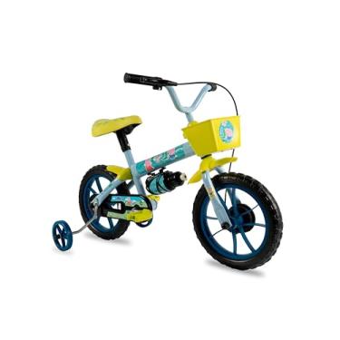 Imagem de Verden Bicicleta Infantil Peppa George Aro 12 com cestinha rodinhas de apoio e garrafinha