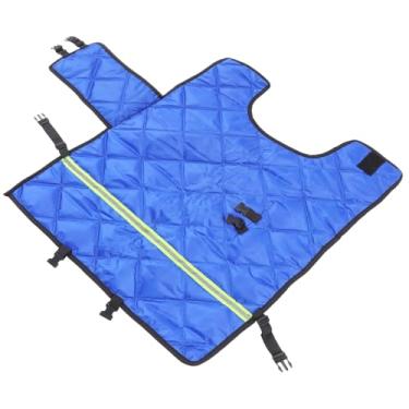 Imagem de Beavorty Cobertor de panturrilha, roupas quentes para bezerros, casaco protetor de panturrilha, cobertor de ovelha, jaqueta aquecida, bode quente, espessa, à prova de vento, proteção de barriga de