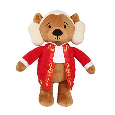 Imagem de Vosego Amadeus Mozart Plush Bear – Plays 40 Mins of Classical Music, Educational & Soothing Interactive Teddy Bear for Babies & Toddlers, Perfect