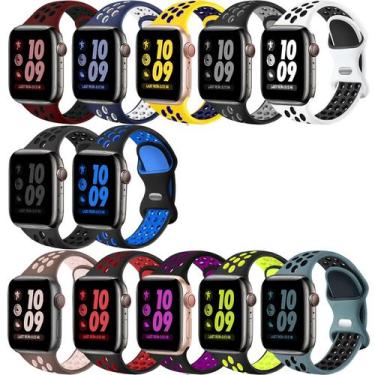 Imagem de Pulseira de Relógio Brigtlaiff Compatível com Apple Watch - Pacote com