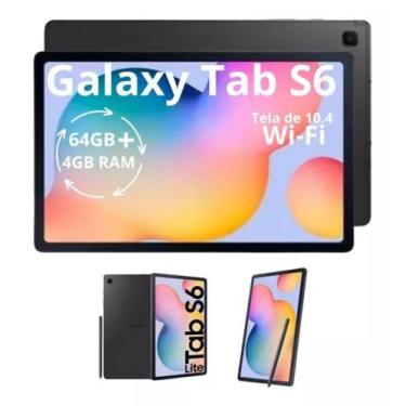 Imagem de Tablet Samsung Galaxy Tab S6 Lite com Caneta 10,4" 64GB 4GB RAM  Wi-Fi
