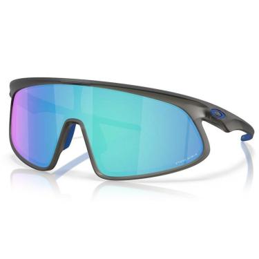 Imagem de Óculos de Sol Oakley RSLV Matte Grey Smoke Prizm Sapphire-Masculino