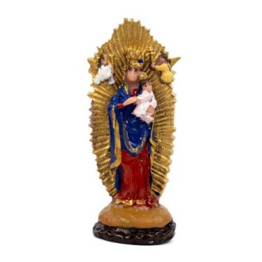 Imagem de Escultura Perpetuo Socorro 8 cm em Resina - Lua Mística - 100% Origina