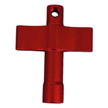 Imagem de simhoa Tuner de acessórios para bateria para o baterista Turdy T -Shaped Universal Drum Tuning Key, Vermelho