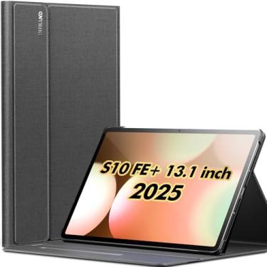 Imagem de INFILAND Capa para Samsung Galaxy Tab S10 FE Plus 5G, suporte fino multiângulo com suporte para caneta S para tablet Galaxy Tab S10 FE+ 13,1 polegadas (SM-X620/SM-X626B) 2025 para tablet Galaxy Tab