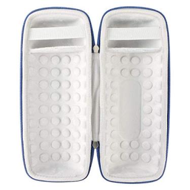 Imagem de Khanka Capa de viagem rígida de substituição para alto-falante Bluetooth JBL Charge 4 / JBL Charge 5 portátil à prova d'água (azul)