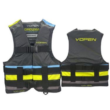 Imagem de Colete Salva Vidas Homologado Nylon VP22 Limited Edtion - Vopen, Azul,
