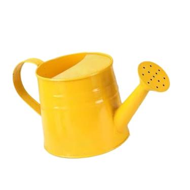Imagem de Generic Crianças rega lata de jardinagem maconha de água infantil interno ao ar livre 1.0l Capacidade de rega de jardim pequena para o canteiro de flores no, Amarelo