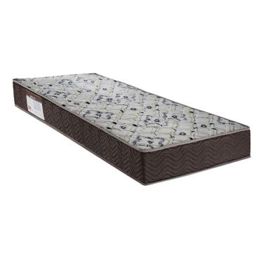 Imagem de Colchão Ortobom Misto Iso 150 D45 Solteiro 88x188x18cm Marrom/branco