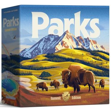 Imagem de Keymaster Games Parks (2nd Edition) | Summit Deluxe | Beautiful Strategy Game for Families, Adults, Kids or Solo | Explore Nature and Outdoors by Hiking US National Parks | Ages 10+ | 1-5 Players
