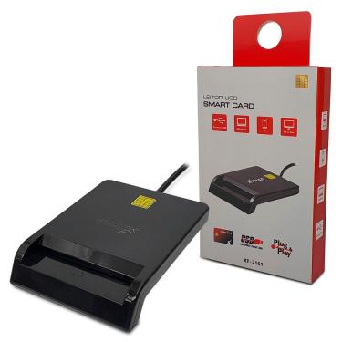 Imagem de Leitor Smart Card Gv Brasil Acr.107, Usb, Preto