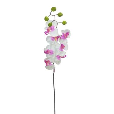 Imagem de Flor Artificial Haste De Orquídea Seda Decorativa - 90cm