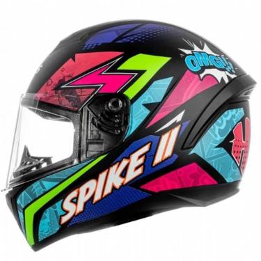 Imagem de Capacete Peels Spike Ii Hqs Preto Fosco Color 56