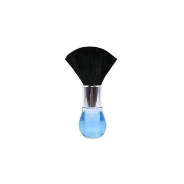 Imagem de Espanador Bolinha Azul Para Cabelereiro ou Barbeiro - umi