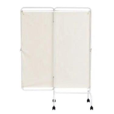 Imagem de Biombo Duplo Pintura Epóxi Tecido Em Algodão - BR CIRURGICA