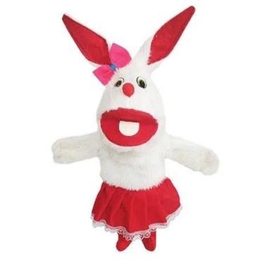 Imagem de Fantoche Coelhinha Branca, fantoche de mão - Fantoches Gonzaga