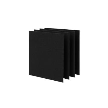 Imagem de Purificador de ar Nispira de substituição de carbono pré-filtro compatível com fellowes AeraMax 290 300 DX95 – Pacote com 4 (9324201)