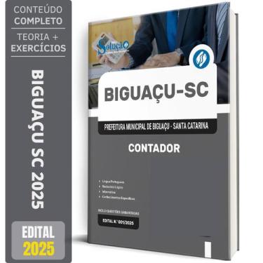 Imagem de Apostila Prefeitura De Biguaçu Sc 2025 Contador - Editora Solucao