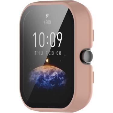 Imagem de Case bumper NSmart de acrílico compatível com Amazfit BIP 3 / BIP 3 Pr