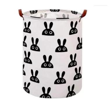 Imagem de Cesto Organizador Roupa Suja Dobrável Lavanderia Grande - MINYMIX, COE