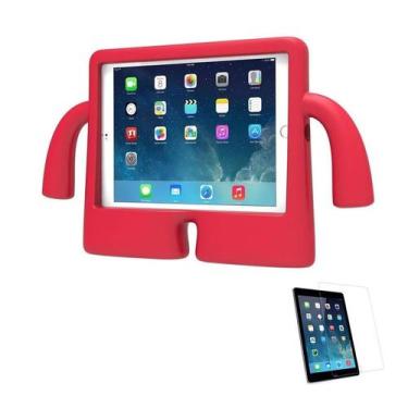 Imagem de Capa Protetor Infantil iPad Air 5 10,9" 2022/Pel Vidro -Verm - BDNET