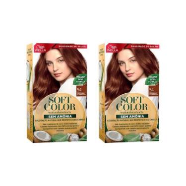 Imagem de Coloraçao Soft Color 54 Castanho Acobreado - Kit C/2Un