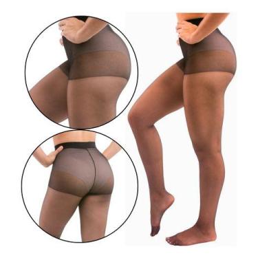 Imagem de Meia Calça Invisível Trifil Fio 7 Denier Efeito Maquiagem, Preto, G