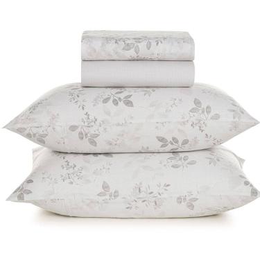 Imagem de Jogo de Cama Casal Karsten 100% Algodão Percal 160 Fios