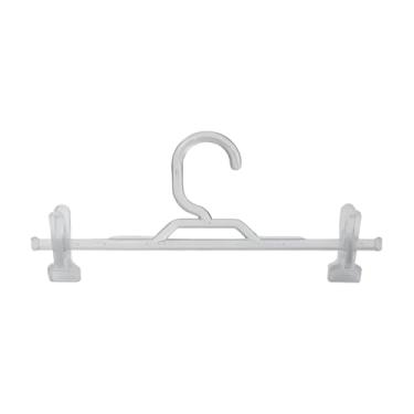 Imagem de Cabide Para Saia Ideale Cristal Cinquetti, Suporte Com Presilha Para Saia, Incolor, Design Antiderrapante, Produzido Com Plástico Livre De Bpa, Qualidade Brasileira Há Mais De 40 Anos, Contém 1 Cabide