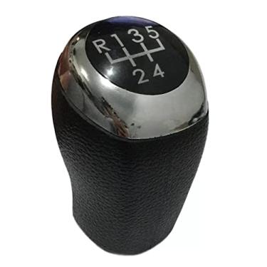 Imagem de Manopla Bola de Câmbio Hb20 1.6 - Preta Aro Cromado