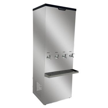 Imagem de Bebedouro Industrial Refrigerado Venâncio Bi200 Inox 200l 127v 3 Torneiras Geladas 1 Natural 50689