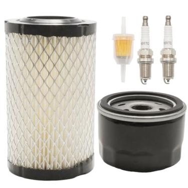Imagem de Kit de ajuste do filtro de ar 796031, substituição para Briggs & Stratton 492932 591334 696854 para Husqvarna YTA22V46 YTH24V48 Filtro de óleo para cortador de grama John Deere D100 D110 D125