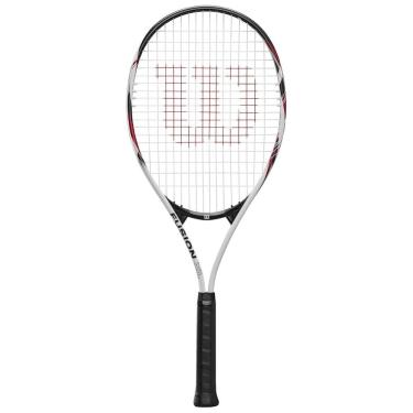 Imagem de Raquete de Tênis Fusion XL Iniciante AirLite Alloy Oversize Head Maior Potência Wilson