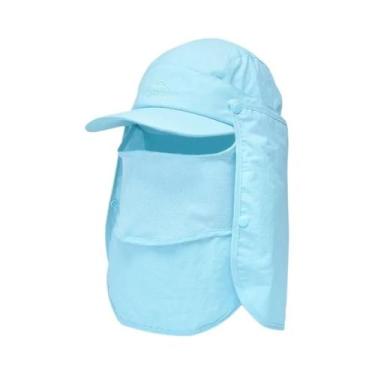 Imagem de Chapéu de Beisebol Masculino com Proteção UV - Aba Removível e Secagem