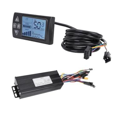 Imagem de Asixxsix Impermeável LCD Display Panel Brushless Controller Kit, Brushless Motor Controller e Bicicleta Elétrica Painel de Controle LCD Display Meter para Modificação Scooter