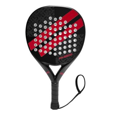 Imagem de Raquete de padel com superfície de fibra de carbono com memória EVA Flex Foam Core raquetes de tênis de padel leves (vermelha)