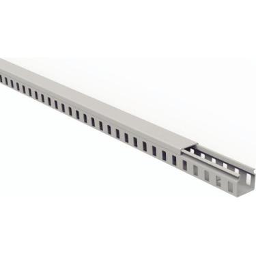 Imagem de Canaleta para Painel Tramontina Semiaberta Cinza 20x20x2000mm
