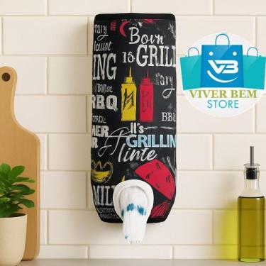 Imagem de Puxa Saco Impermeável Dispenser de Sacolas Premium - Viver Bem Estar